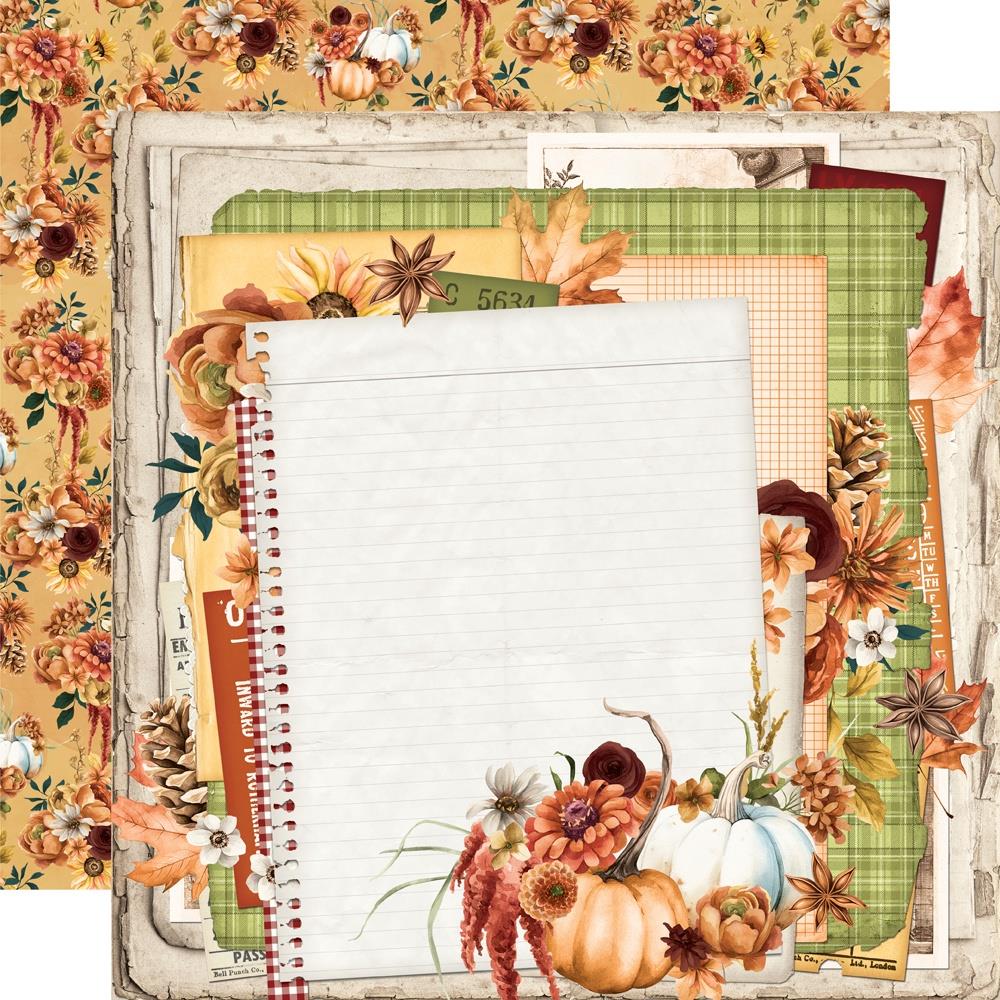 Simple Stories Collection Kit 12"X12" - Simple Vintage Autumn Breeze