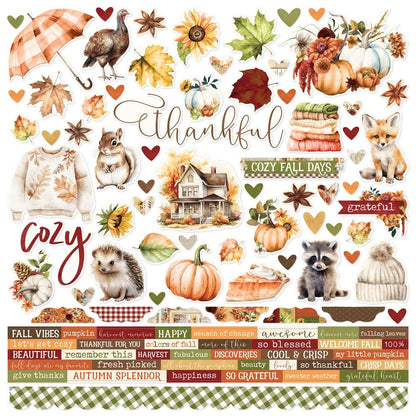 Simple Stories Collection Kit 12"X12" - Simple Vintage Autumn Breeze