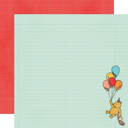 Simple Stories Collection Kit 12"X12" - Say Cheese Classic Pooh Birthday