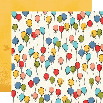 Simple Stories Collection Kit 12"X12" - Say Cheese Classic Pooh Birthday