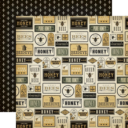 Honey Bee Collection Paper Pack 12"X12"