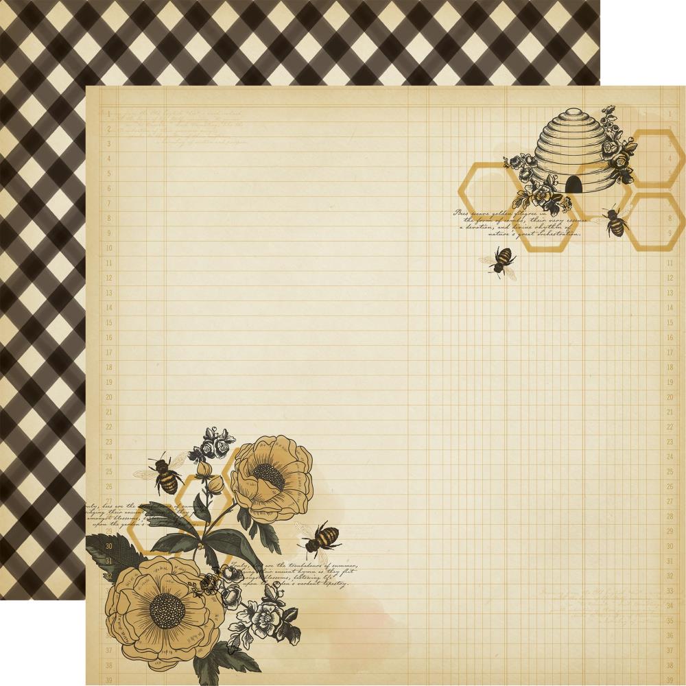Honey Bee Collection Paper Pack 12"X12"