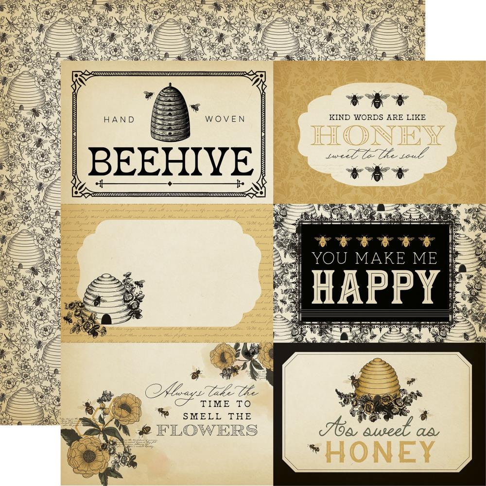 Honey Bee Collection Paper Pack 12"X12"