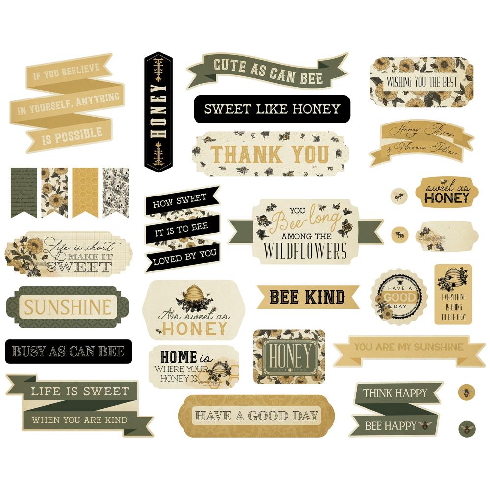 Honey Bee Ephemera - Titles & Phrases