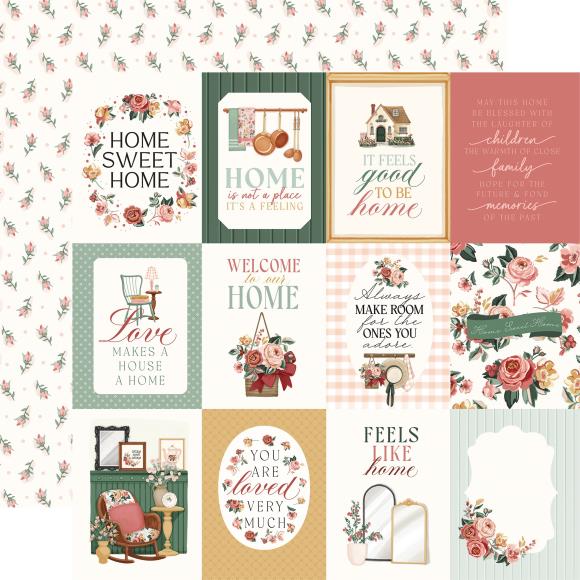 Feels Like Home Collection Paper Pack 12"X12"
