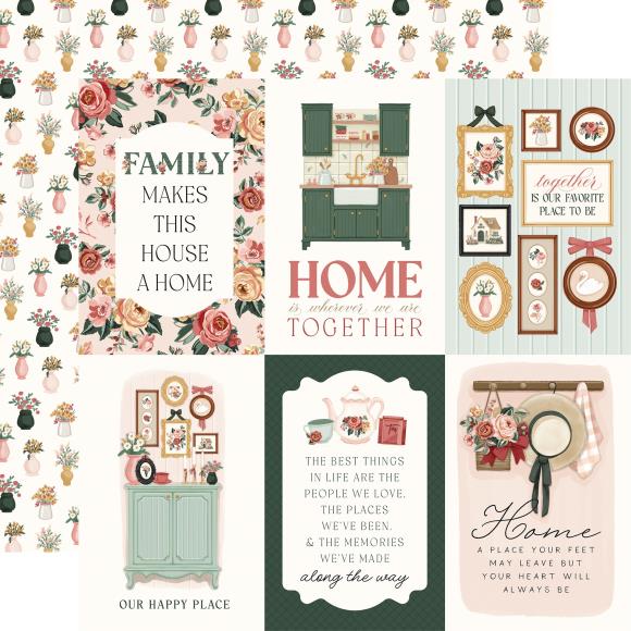 Feels Like Home Collection Paper Pack 12"X12"