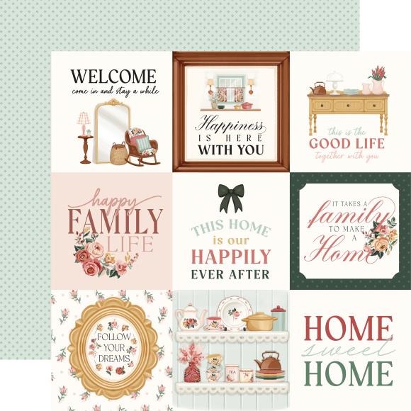 Feels Like Home Collection Paper Pack 12"X12"