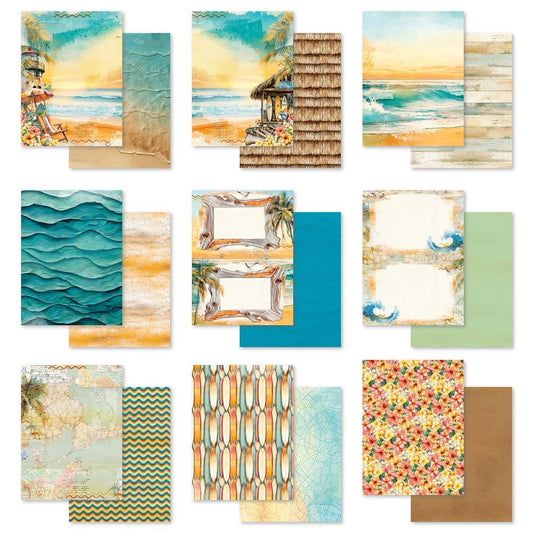 Beach Vibes 6x8 Collection Pack by Dennis Bruton