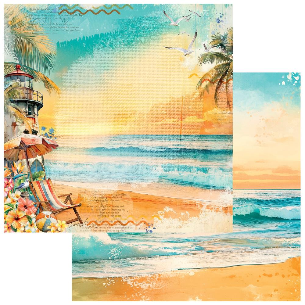 Beach Vibes 12x12 Collection Pack by Dennis Bruton