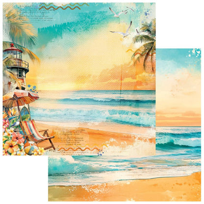 Beach Vibes 12x12 Collection Pack by Dennis Bruton