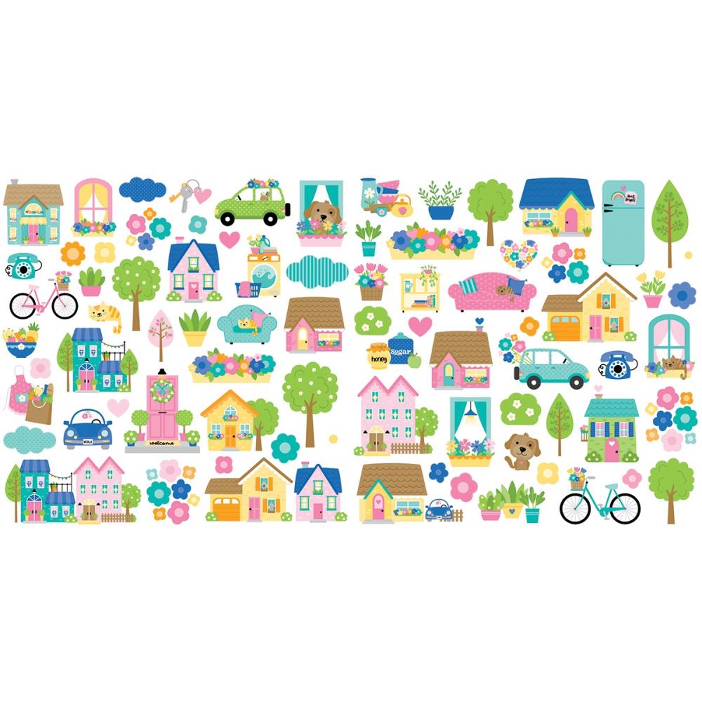 Bella Blvd Cardstock Ephemera Icons - Love Grows Here