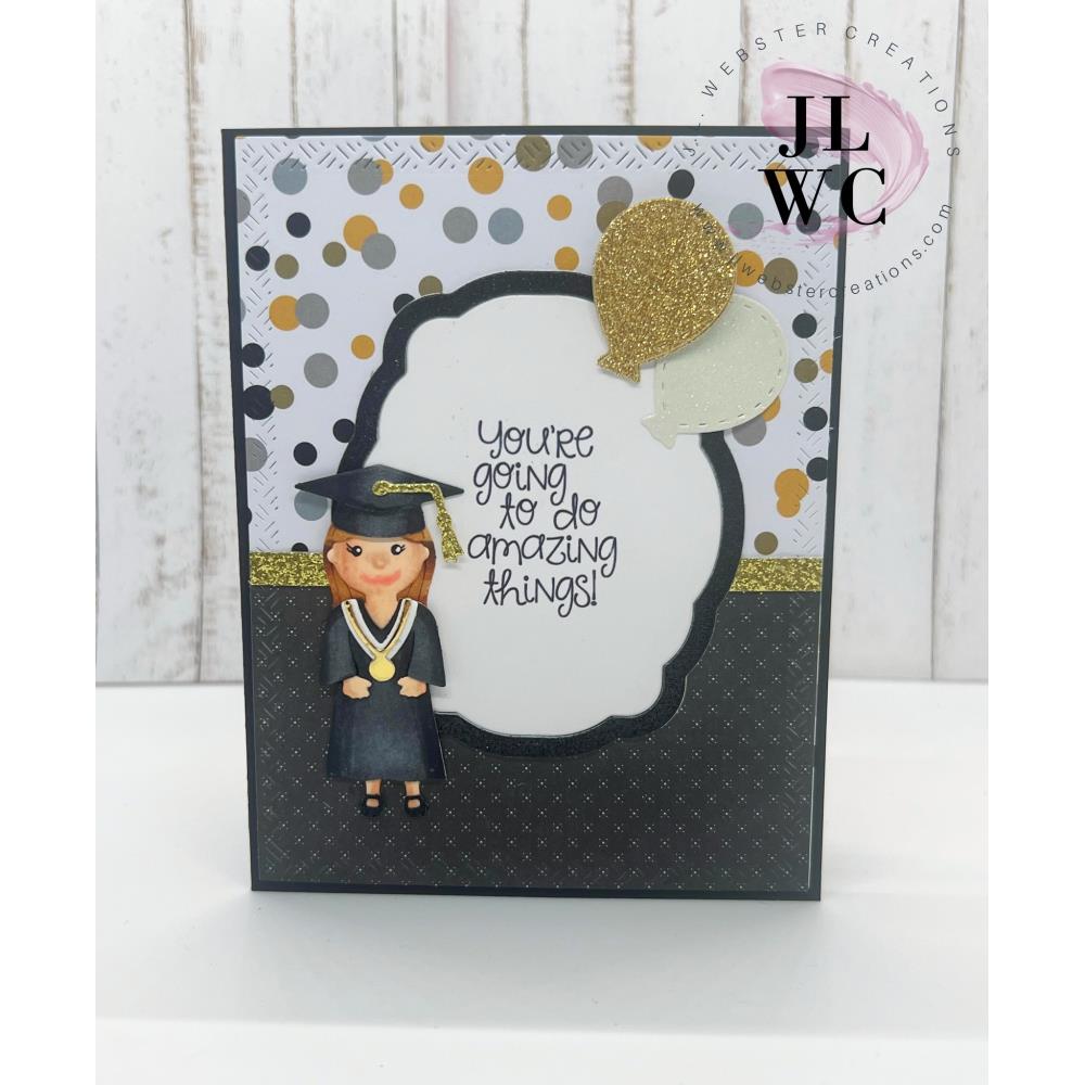 Karen Burniston Clear Stamps - Grad Greetings