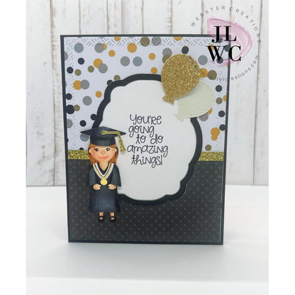 Karen Burniston Clear Stamps - Grad Greetings
