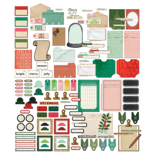 Mistletoe And Memories Journaling Ephemera Bits By Vicki Boutin