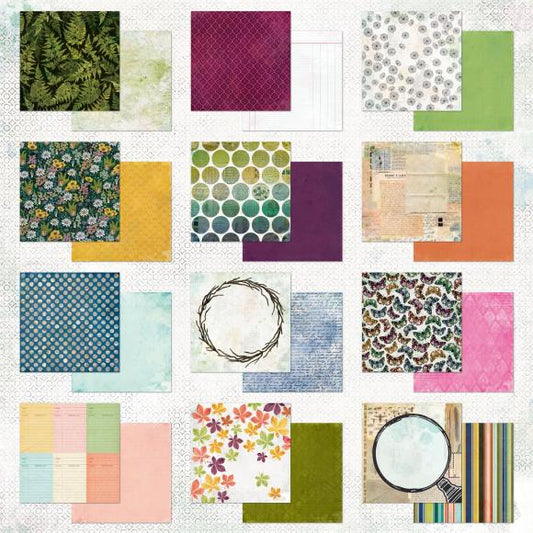 Curiosities In Willow Grove 12x12 Paper Patterns By Vicki Boutin