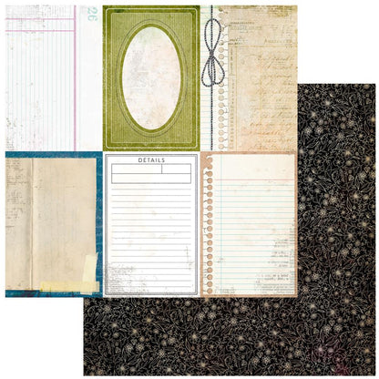 Curiosities In Willow Grove 12x12 "Starters" Paper Pack By Vicki Boutin
