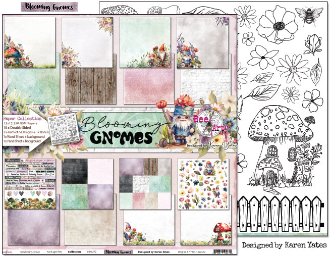 Bee Arty - Blooming Gnomes Collection