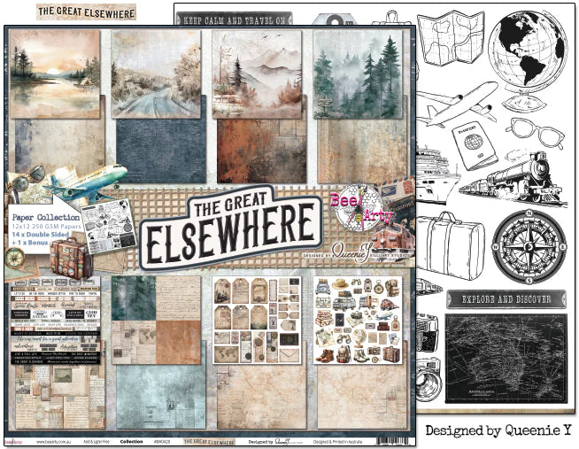 Bee Arty - The Great Elsewhere Collection by Queenie Y