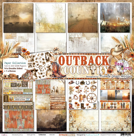 Bee Arty - Outback Country Collection Michelle Grant
