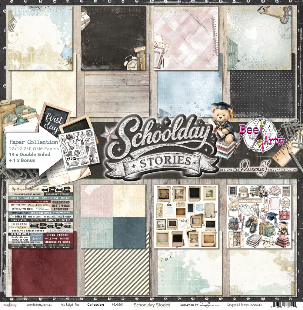 Bee Arty - Schoolday Stories Collection by Queenie Y