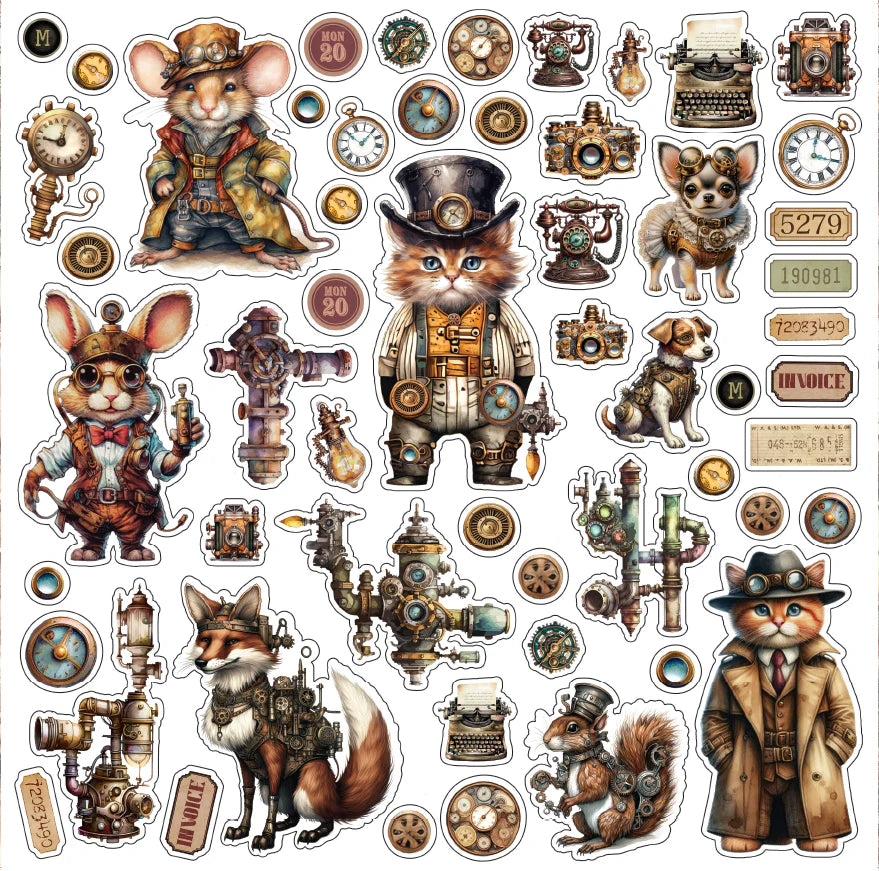 Steampunk Pets - Mini Collection Paper Pack