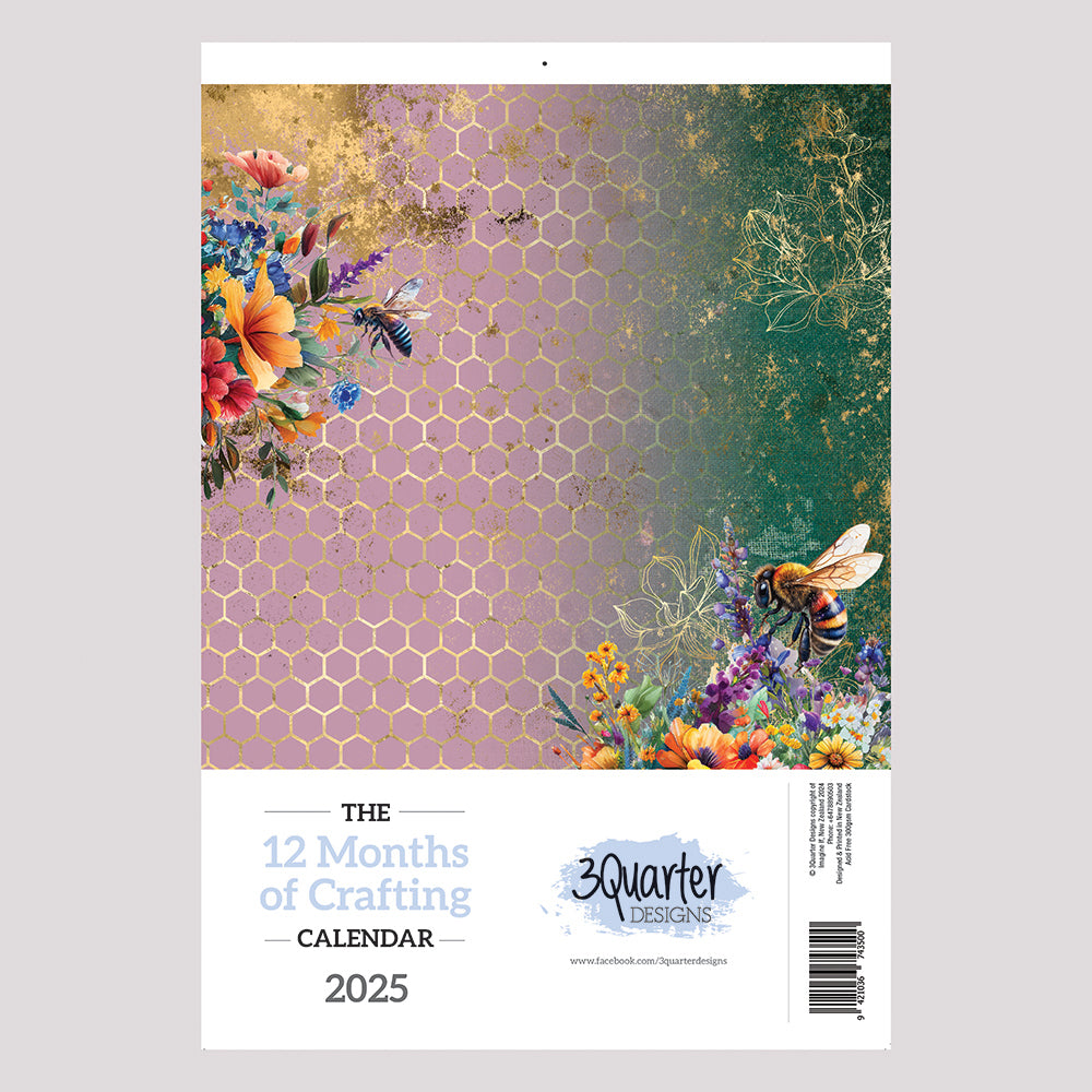 3Quarter Designs - 2025 Calendar