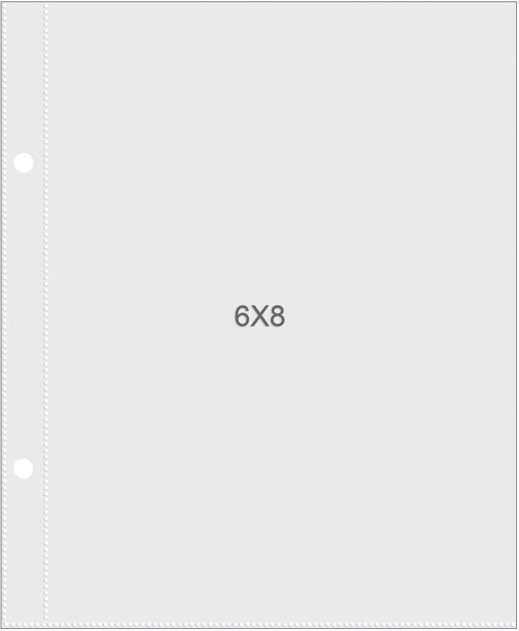 Simple Stories Sn@p! Pocket Pages For 6"X8" Binders -  6"X8" Pocket