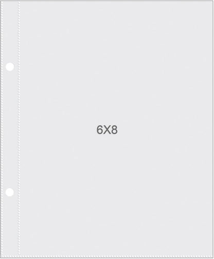 Simple Stories Sn@p! Pocket Pages For 6"X8" Binders -  6"X8" Pocket