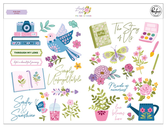 Lovely Lane: Rub-Ons