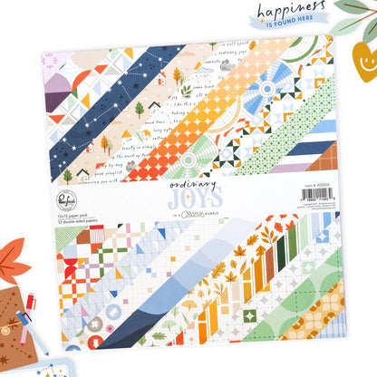 Pinkfresh Studio – Ordinary Joys 12" x 12" Paper Pack