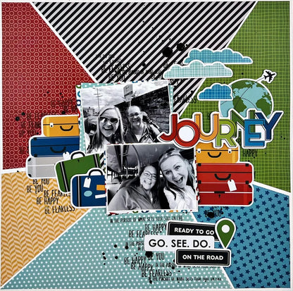 Are We There Yet Basics 12x12 Paper Collection