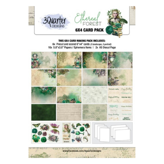 3Quarter Designs - Ethereal Forest - 6x4 Card Pack