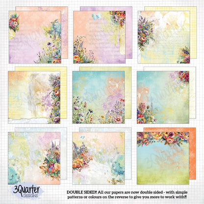 3Quarter Designs - Heavenly Wildflowers