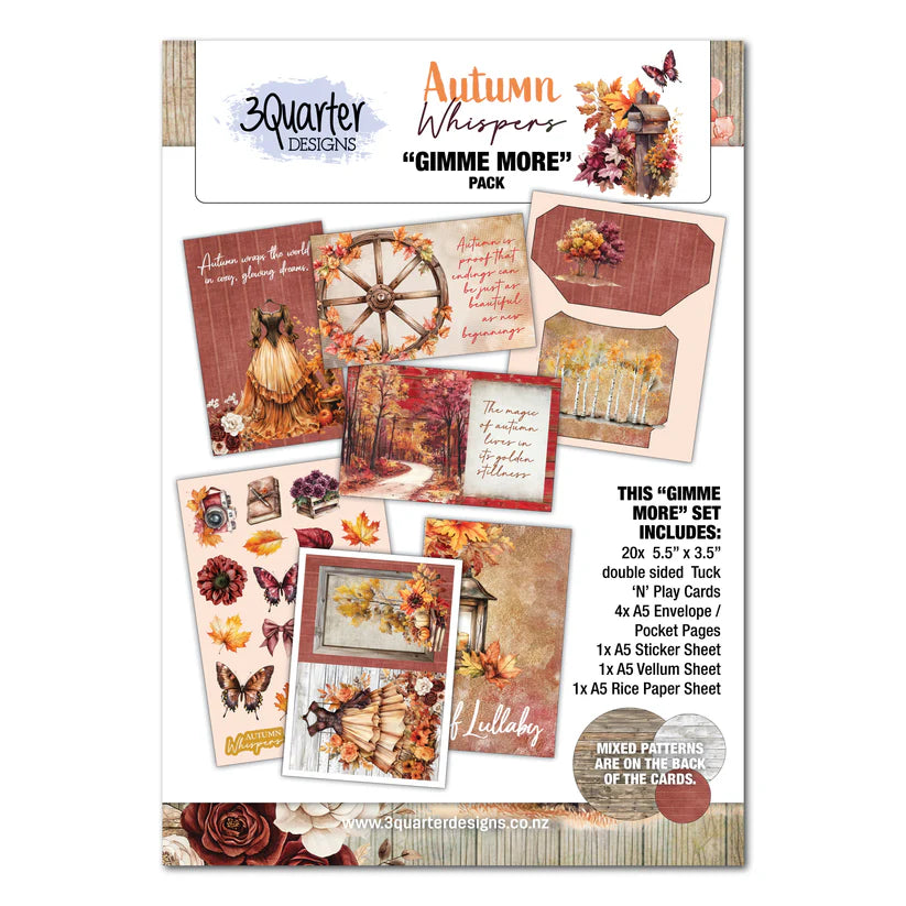3Quarter Designs - Autumn Whispers "Gimme More" Pack