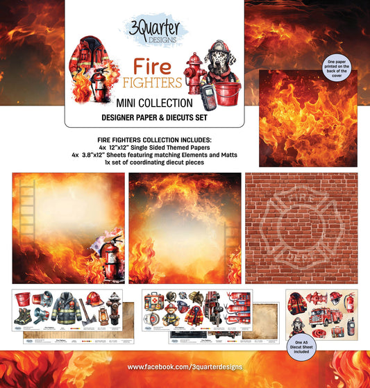 3Quarters Designs - Fire Fighters - Mini Collection