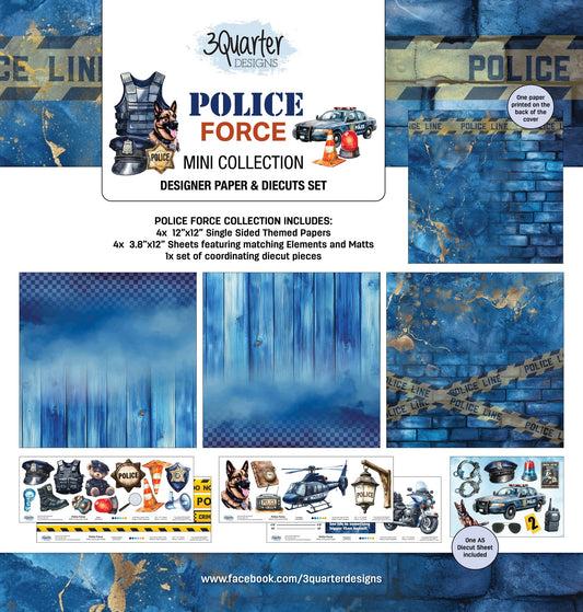 3Quarters Designs - Police Force - Mini Collection