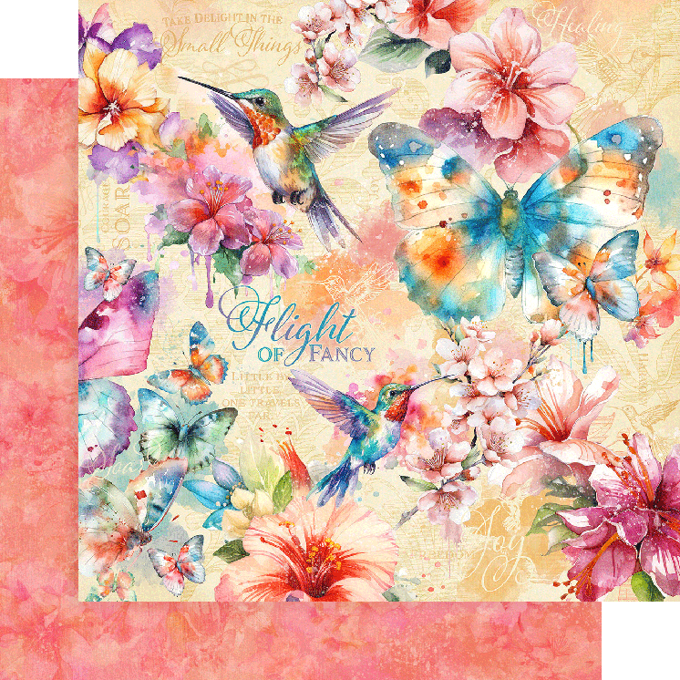 Graphic 45 Collection Pack 12"X12" - Flight of Fancy