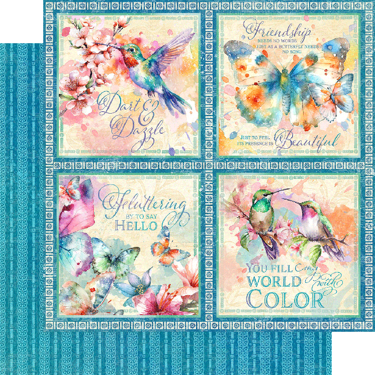 Graphic 45 Collection Pack 12"X12" - Flight of Fancy