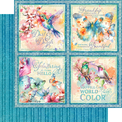 Graphic 45 Collection Pack 12"X12" - Flight of Fancy