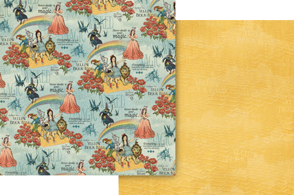 Graphic 45 Collection Pack 12"X12" - Wonder Of Oz