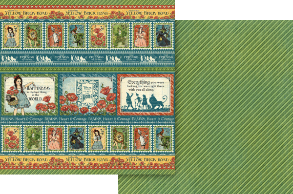 Graphic 45 Collection Pack 12"X12" - Wonder Of Oz