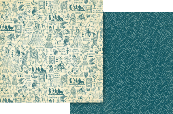 Graphic 45 Collection Pack 12"X12" - Wonder Of Oz