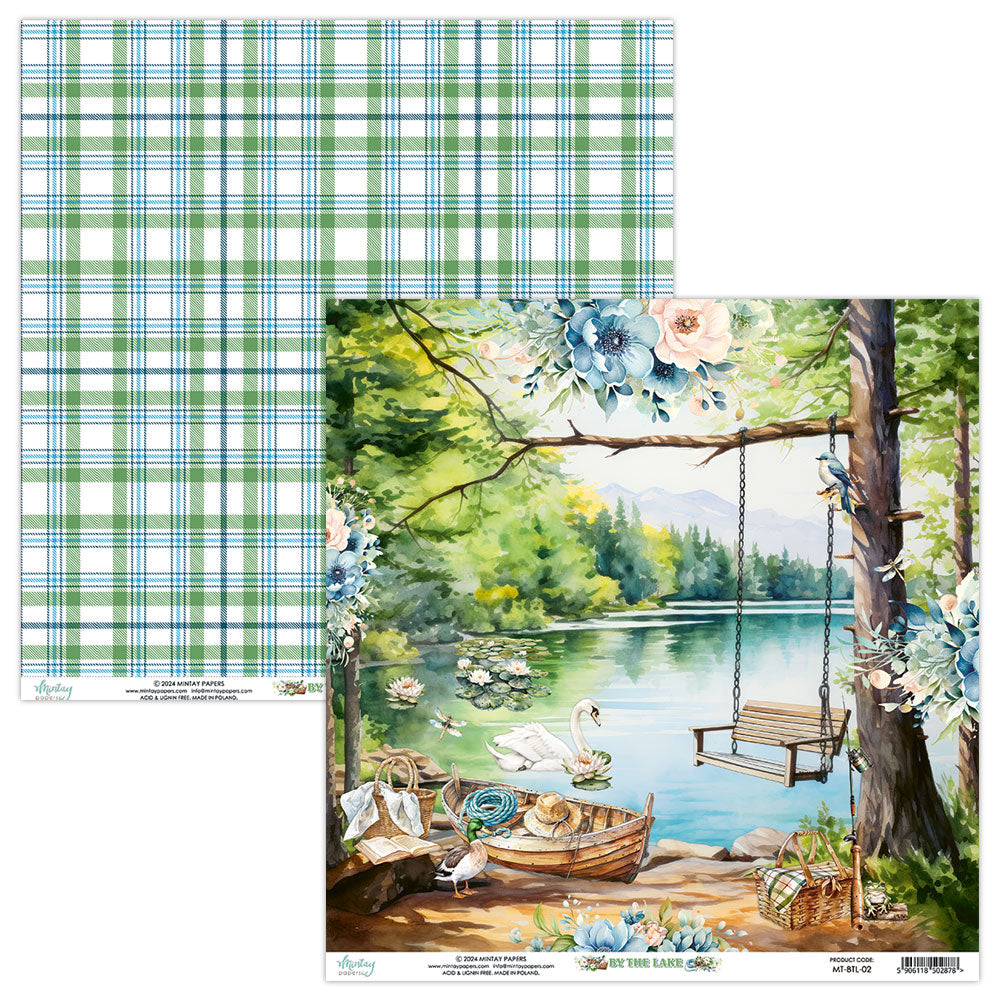 By The Lake - 12"x12" Scrapbooking Pack