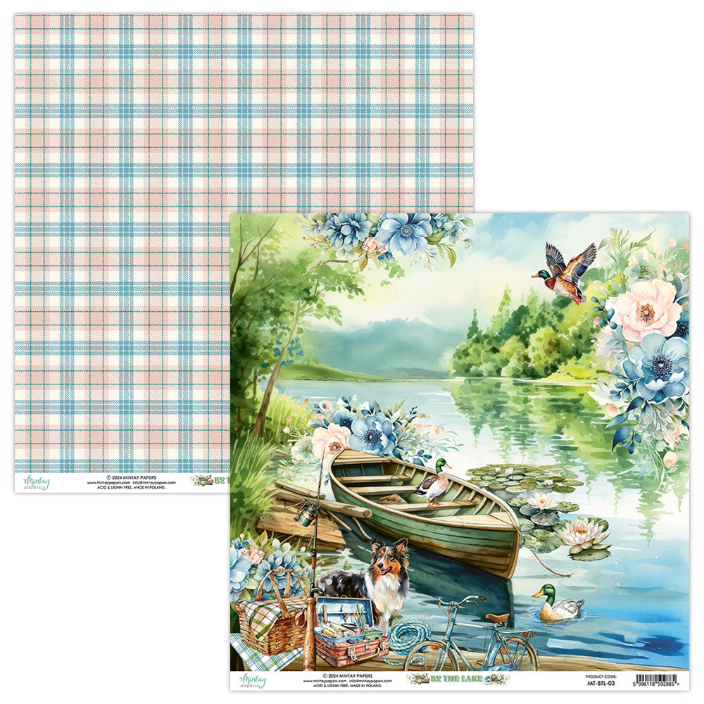 By The Lake - 12"x12" Scrapbooking Pack