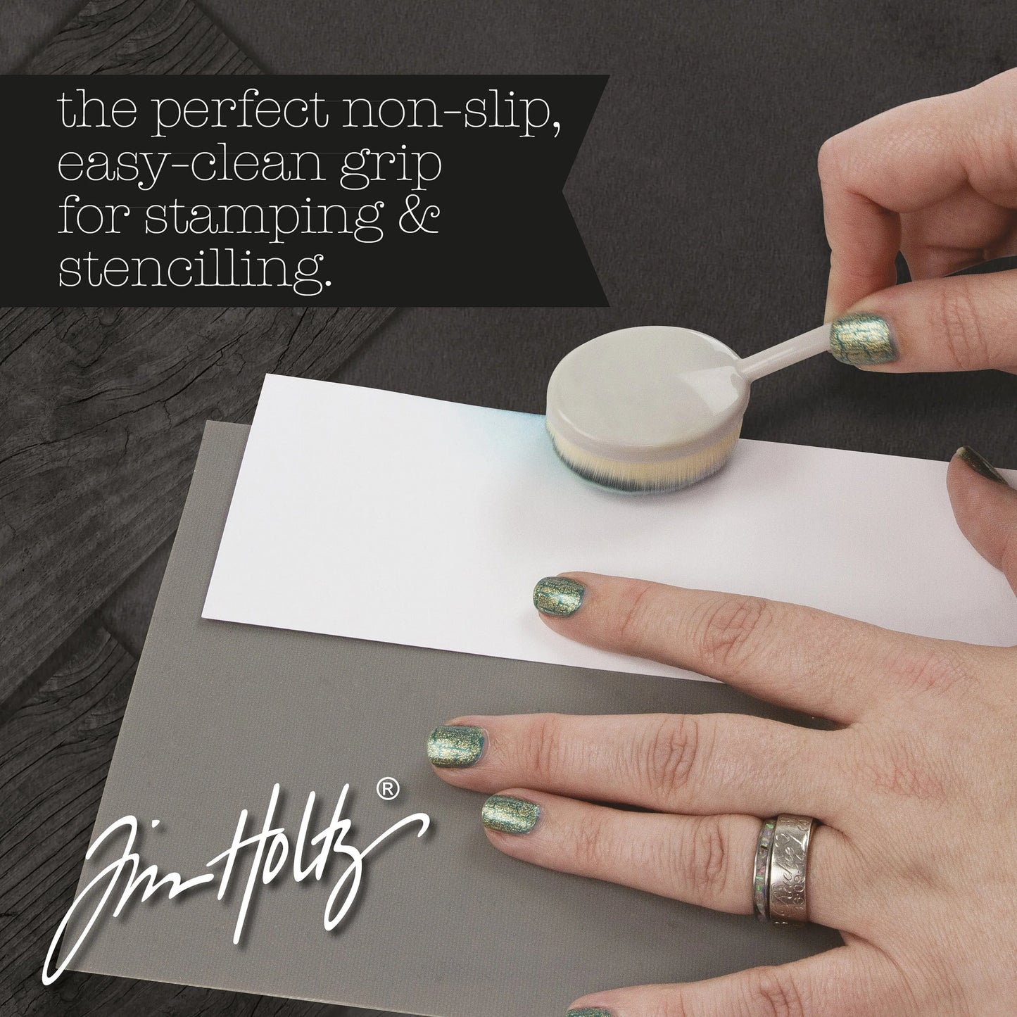 Tim Holtz Tonic Media Grip Mat 10.5" x 12"