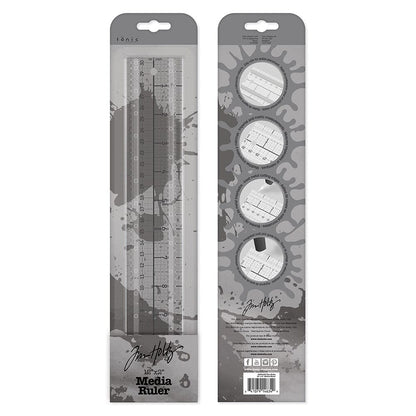 Tim Holtz Tonic Media Ruler 12x2