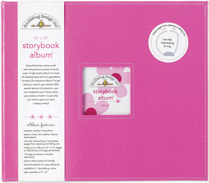 Doodlebug Storybook D-Ring Album 12"X12"