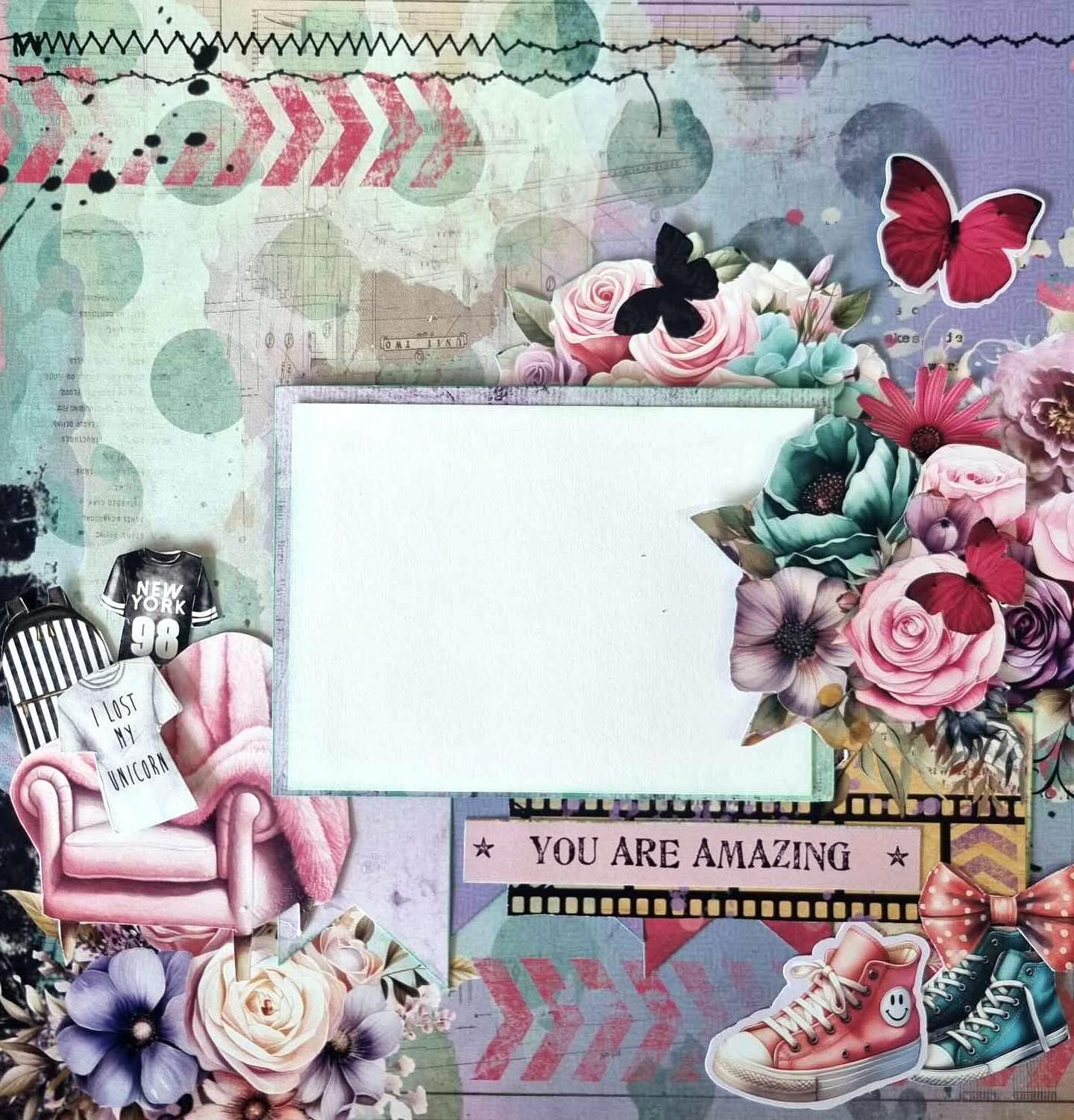 3Quarters Designs - Teenage Dream - 12"x12" Pack