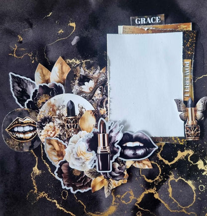 3Quarters Designs - Golden Ebony - 12"x12" Pack