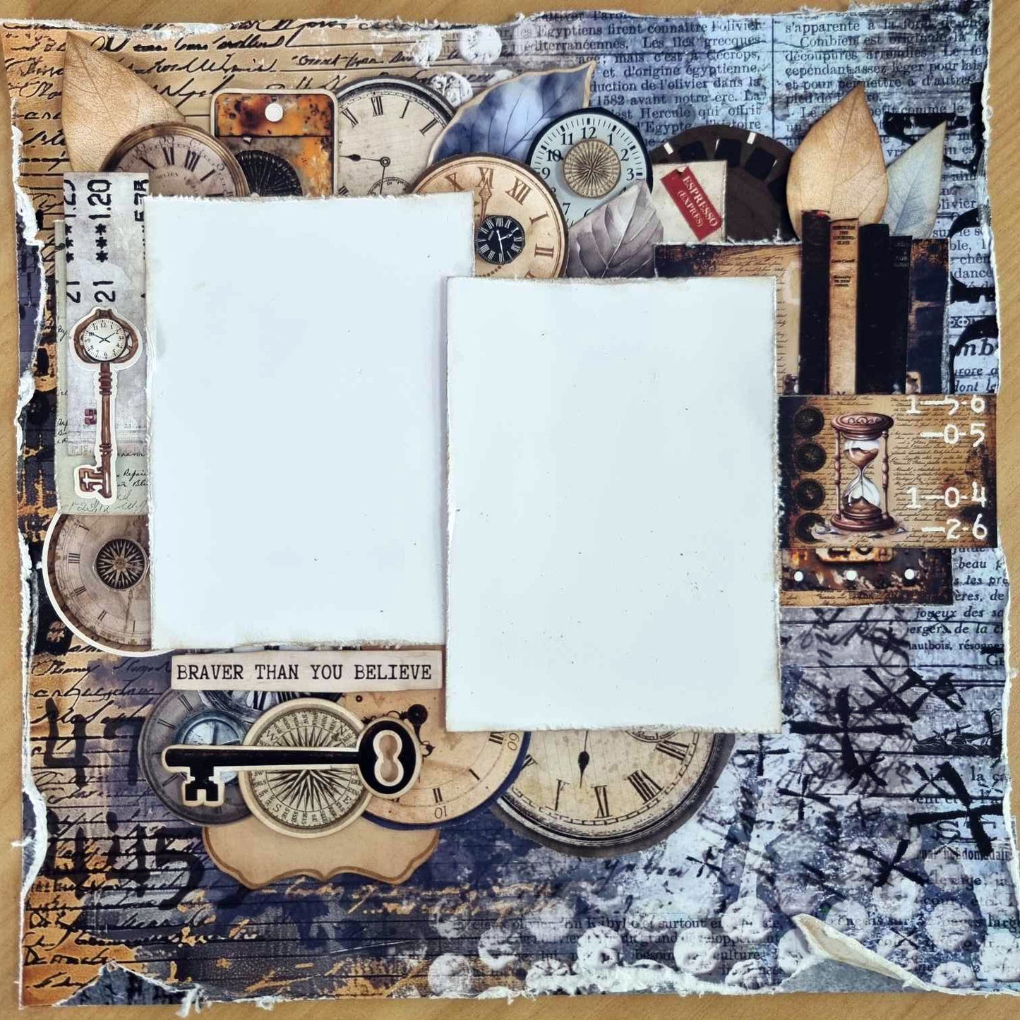 3Quarters Designs - Eclectic Clockwork - 12"x12" Pack